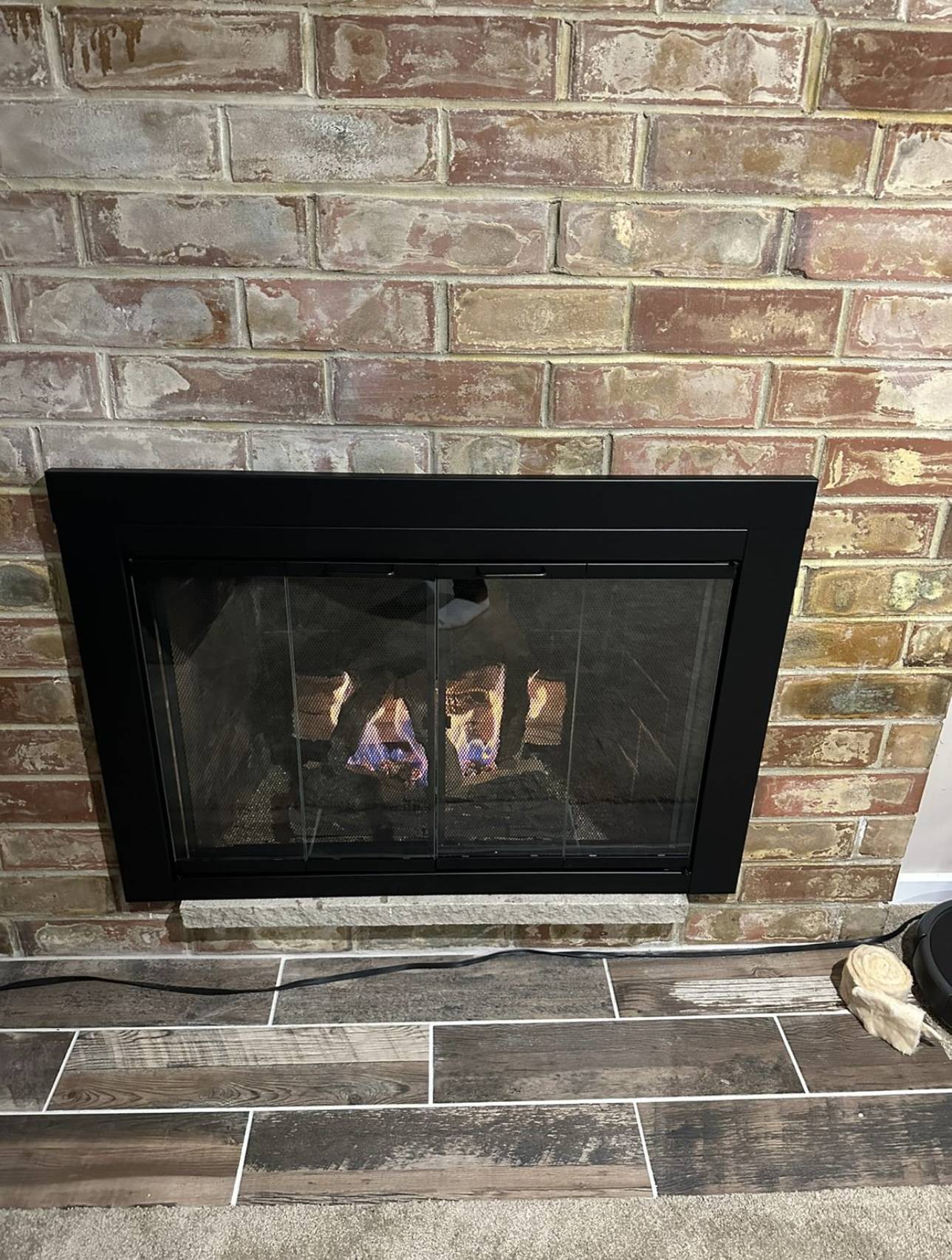 IMG_5385 gas fireplace tune up